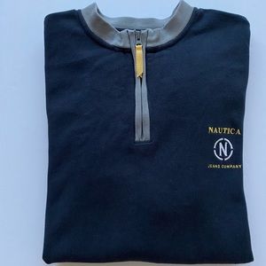Nautica Jeans Company long sleeve half-zip